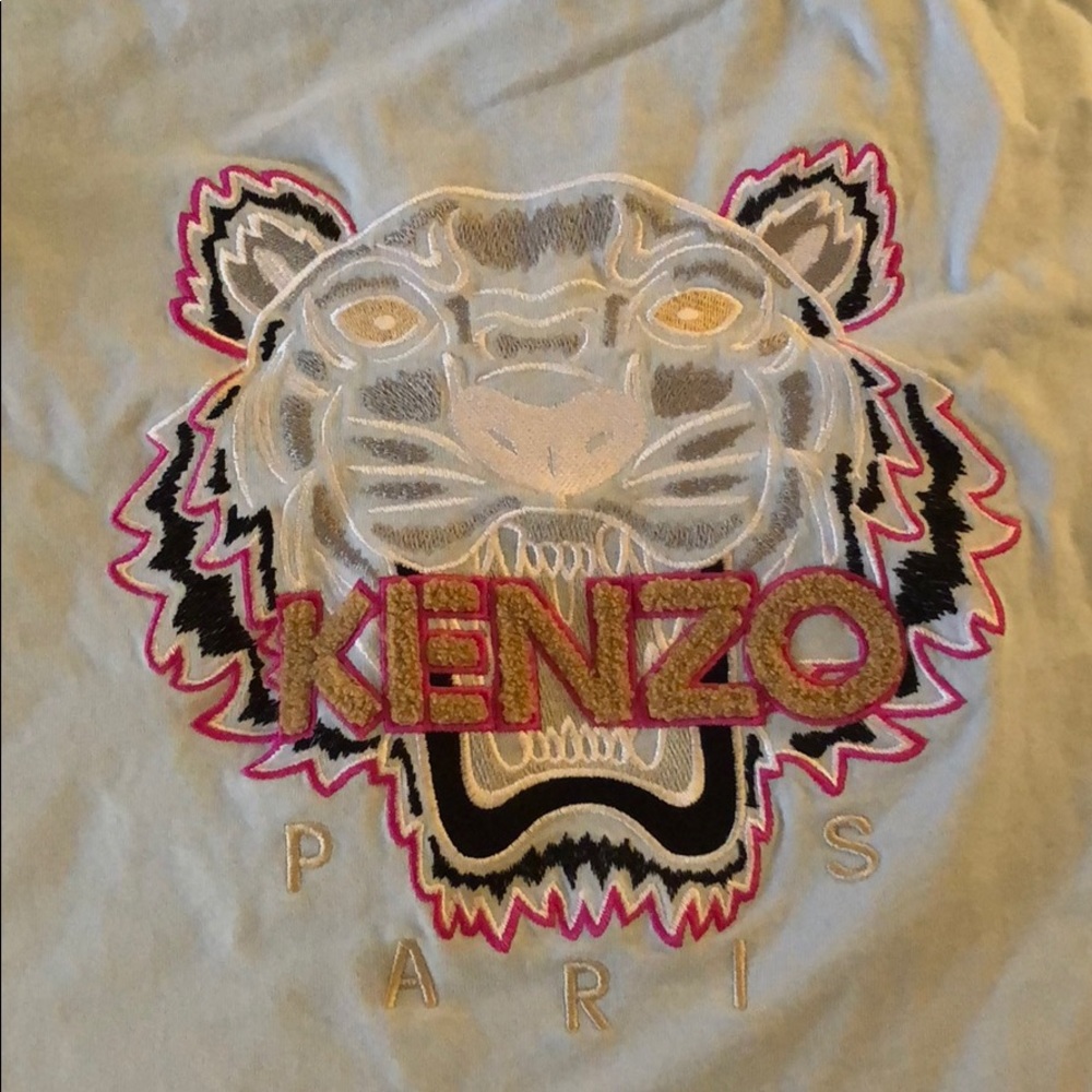 Kenzo Embroidered Tiger Tee